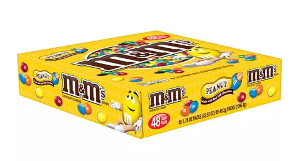 M&M's Peanut Candies - 48pk