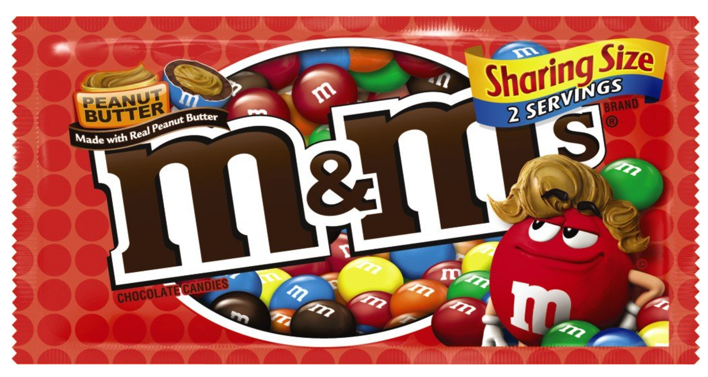 M&M's Peanut Butter - 24pk