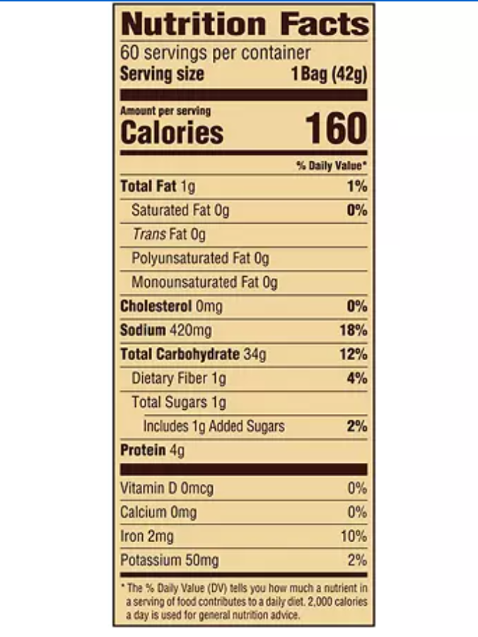 Snyder's Mini Pretzels - 1.5oz, 60pk