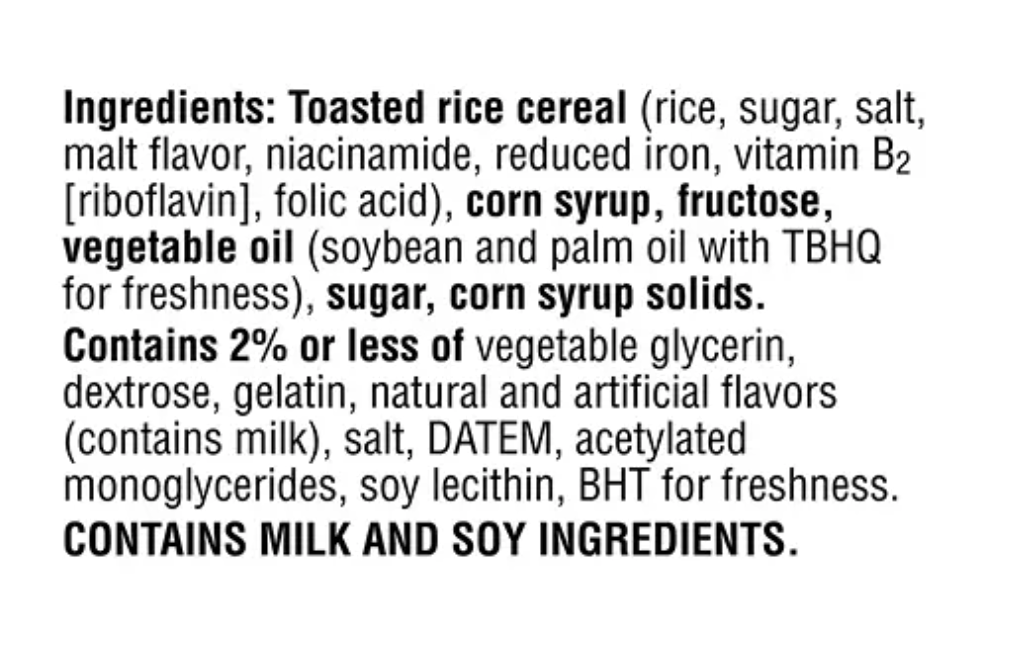 Rice Krispie Treats - 20pk