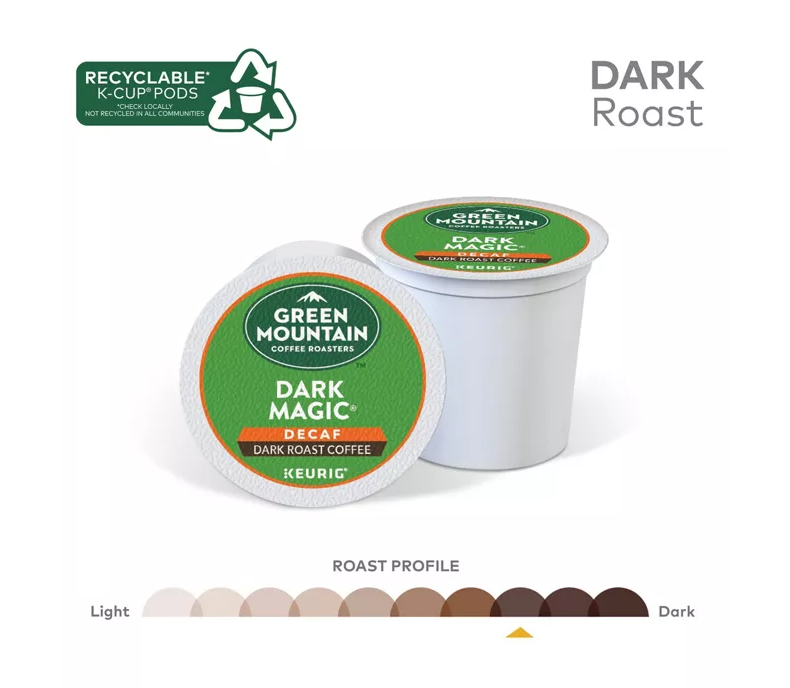 Green Mountain Dark Magic Decaf K-Cup - 24ct