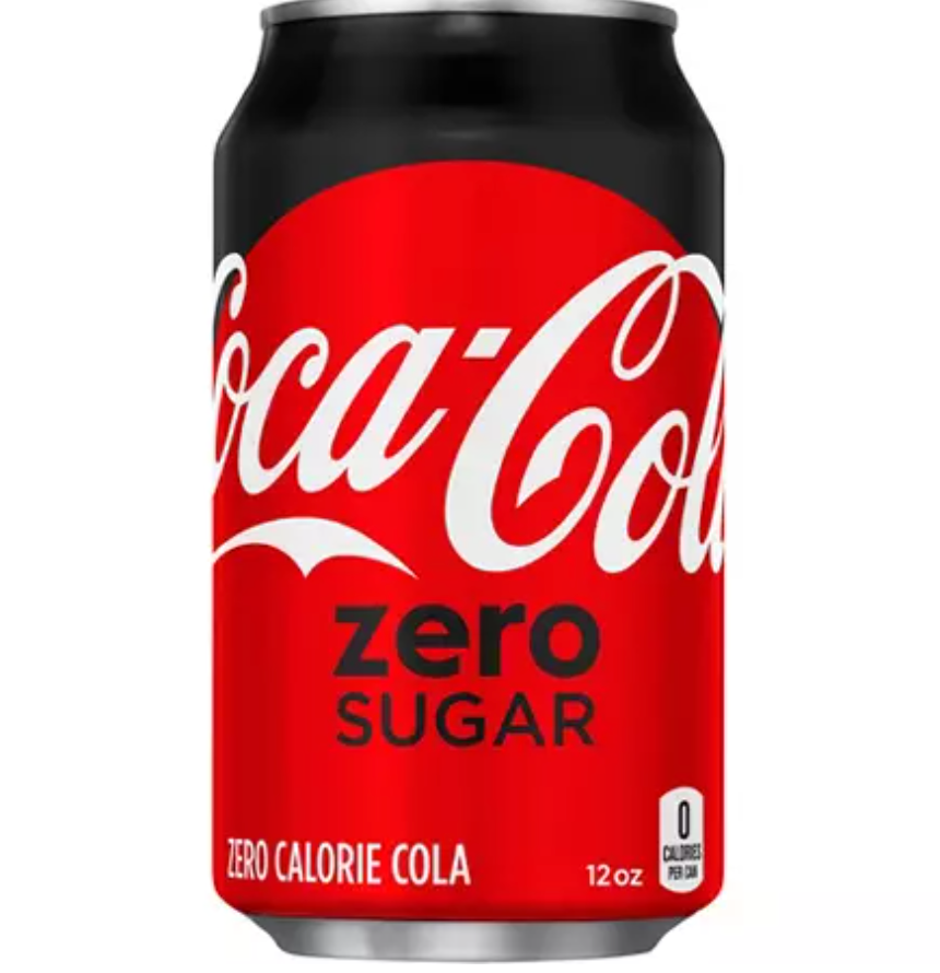 Coca Cola Zero Sugar Soda Cans - 12oz; 35pk
