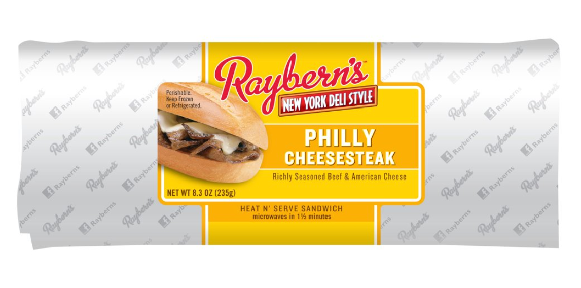 Raybern's Philly Cheesesteak Sandwich - 6pk
