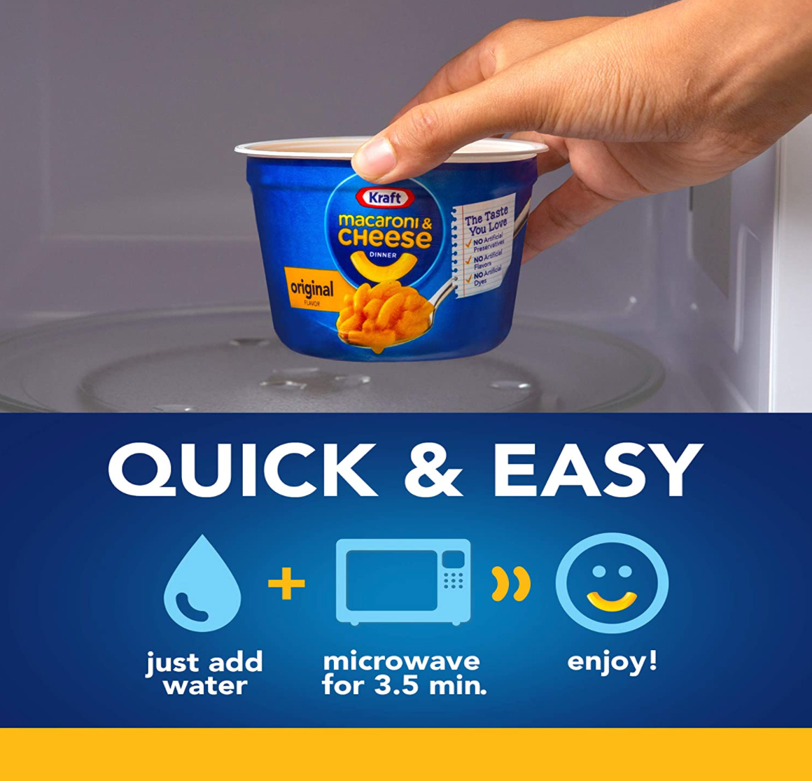 Kraft Original Mac N Cheese Cups - 10ct