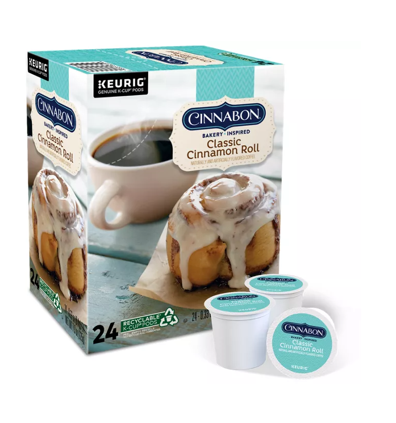 Cinnabon Classic Cinnamon Roll K-Cup - 24ct