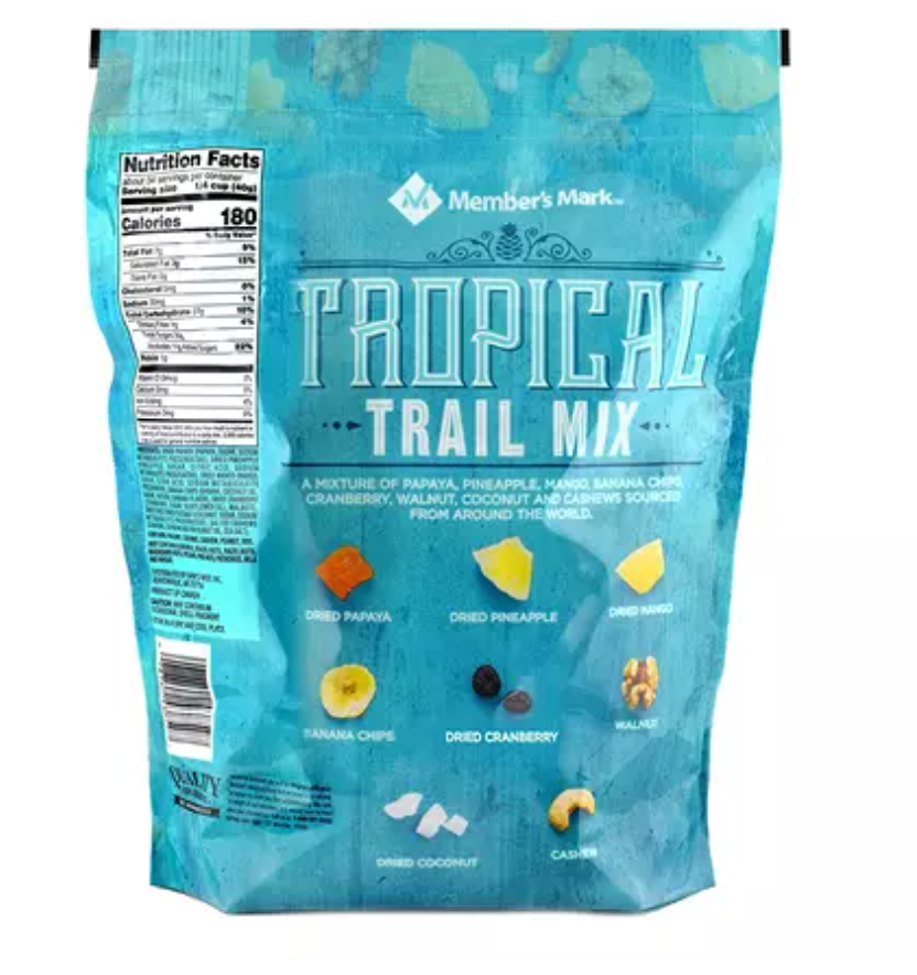 Member's Mark Tropical Trail Mix - 3lbs
