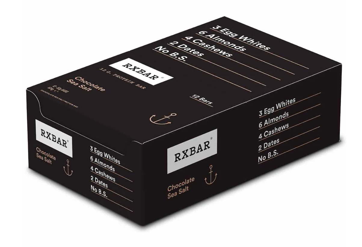 Rx Protein Bars - Chocolate Sea Salt - 12ct