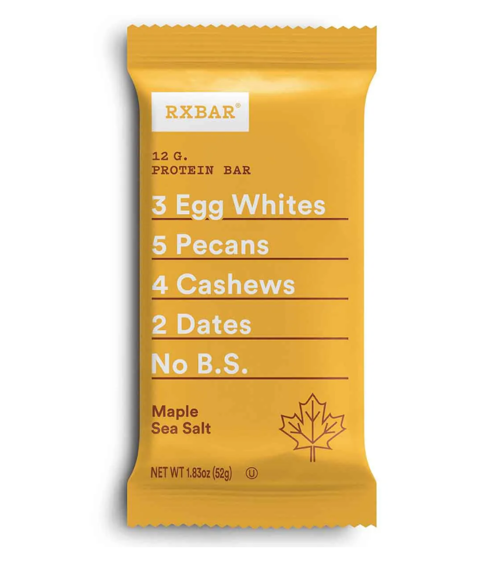 Rx Protein Bars - Maple Sea Salt - 12ct