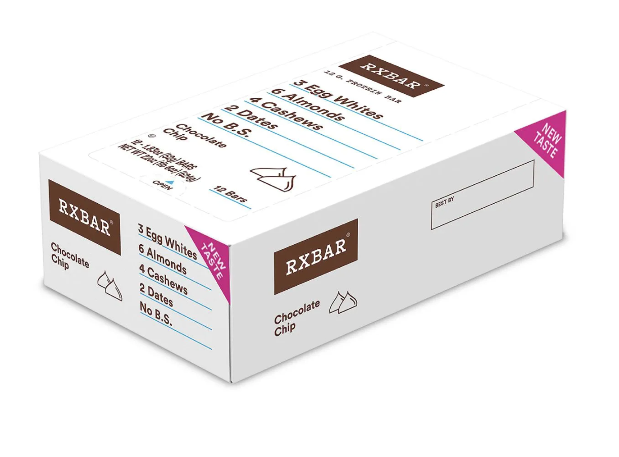 Rx Protein Bars - Chocolate Chip - 12ct