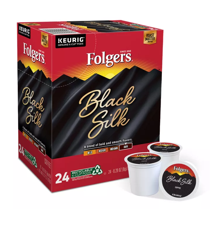 Folgers Black Silk K-Cup - 24ct