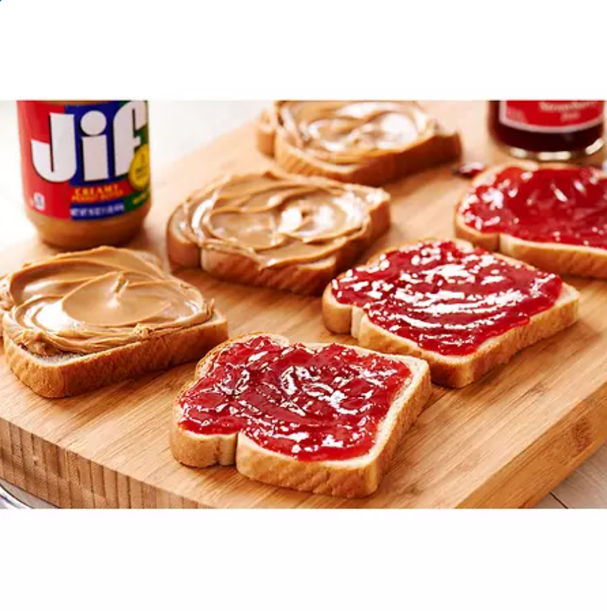 Jif Creamy Peanut Butter - 48oz, 2pk