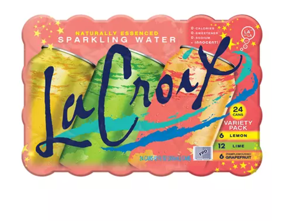 La Croix Sparkling Water Variety Pack - 24pk