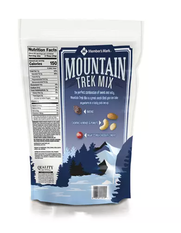 Member's Mark Mountain Trek Trail Mix - 64oz