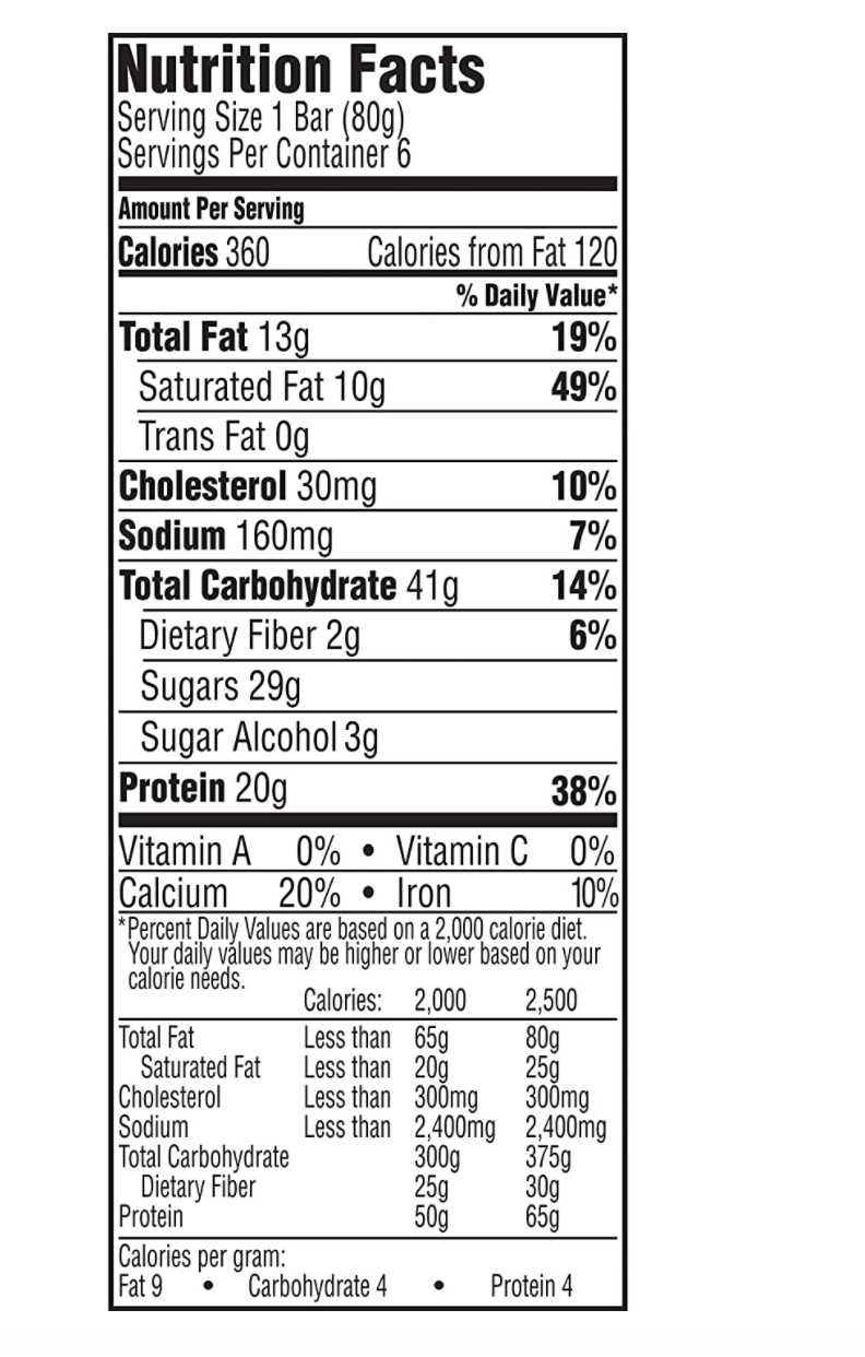Gatorade Protein Bars - Chocolate Chip - 12ct