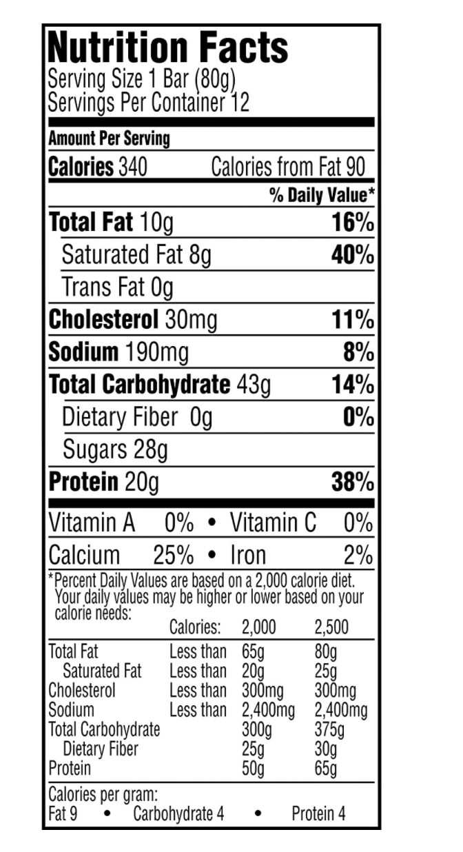 Gatorade Protein Bars - Chocolate Caramel - 12ct