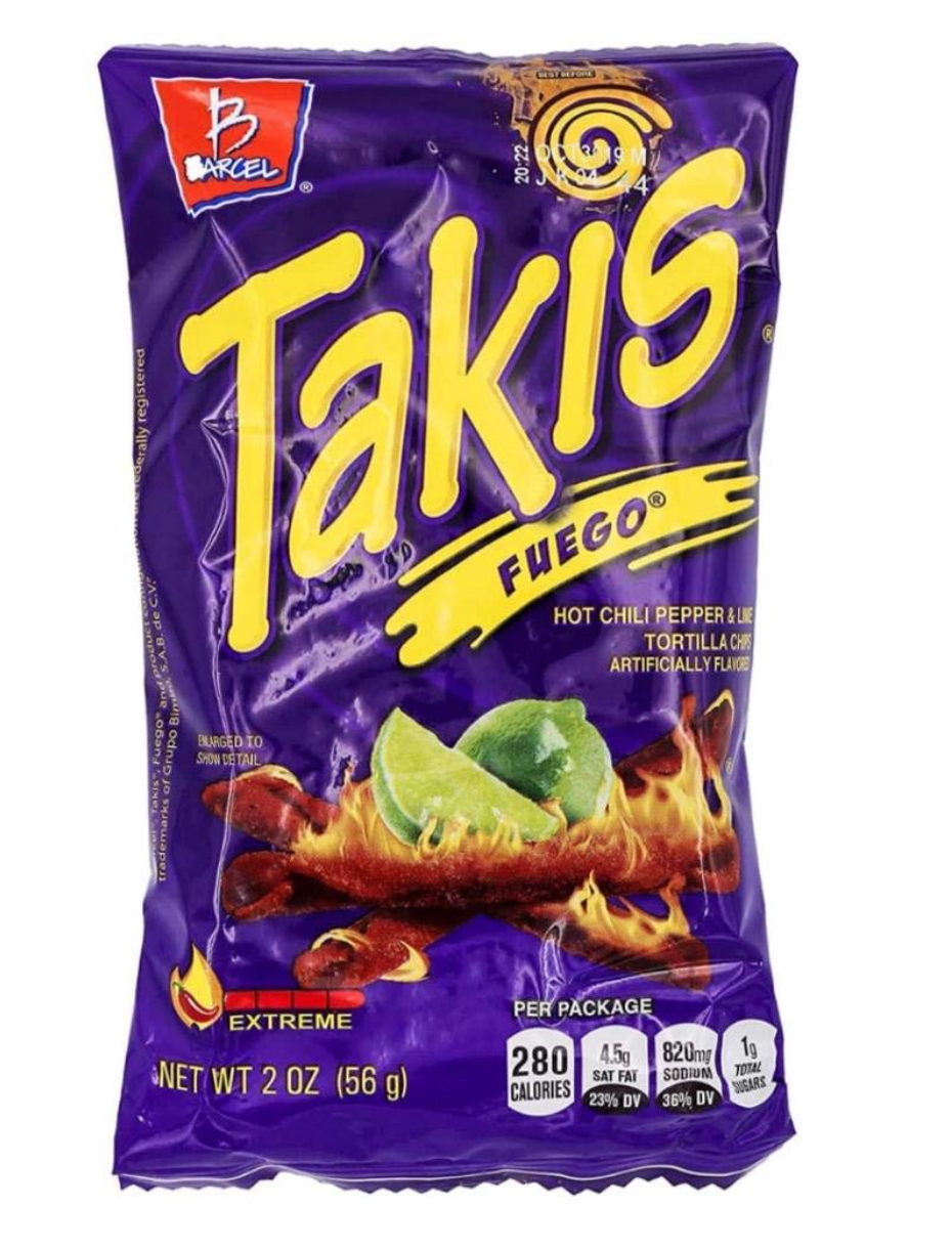 Takis Fuego Chips - 2oz - 42pk