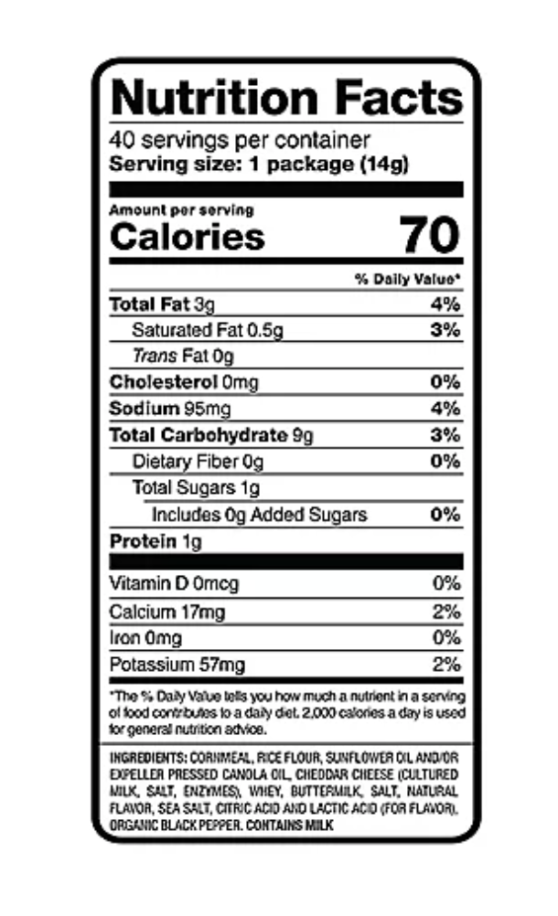 Pirate's Booty Baked Puffs - 40pk