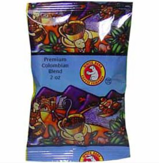 White Bear - Colombian Portion Packs - 2oz; 42pk