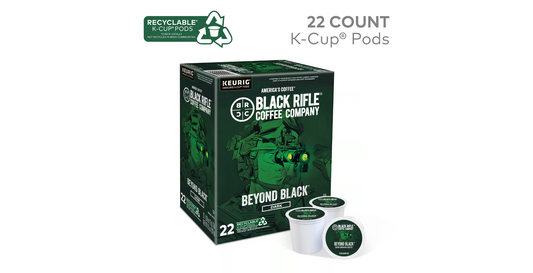 Black Rifle Coffee - Beyond Black K-Cups - 22ct