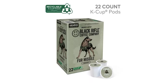 Black Rifle Coffee - Fur Missile K-Cups - 22ct