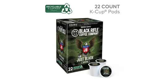 Black Rifle Coffee - Just Black K-Cups - 22ct