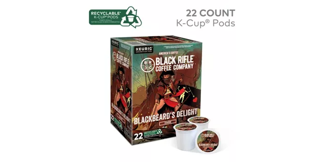 Black Rifle Coffee - Blackbeard’s Delight K-Cups - 22ct