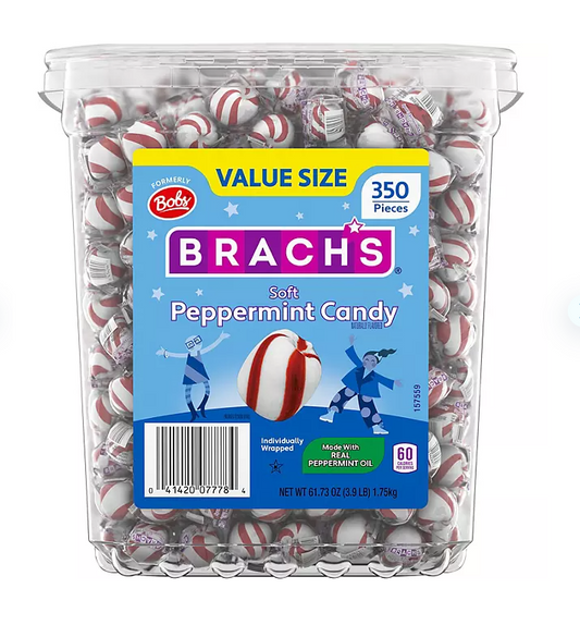 2 in cart Brach's Soft Peppermint Candies - 350ct