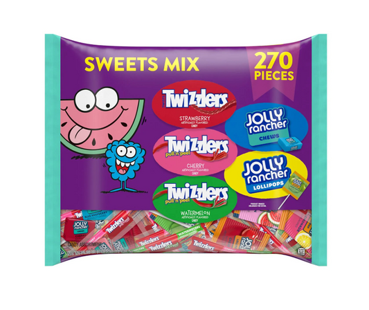 Jolly Rancher & Twizzler Variety Pack - 270ct.