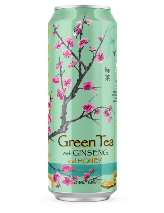 Arizona Green Tea with Ginseng & Honey - 22oz. ; 24pk