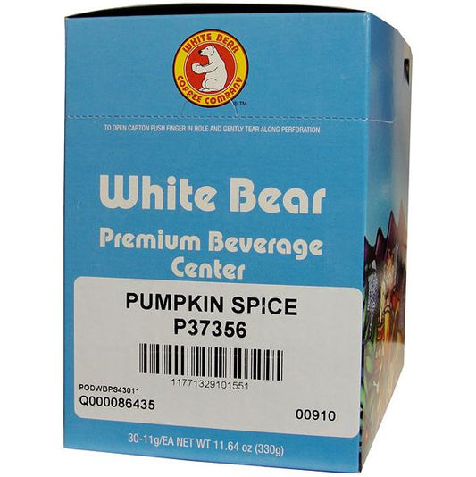 White Bear - Pumpkin Spice Soft Pod - 30 Count