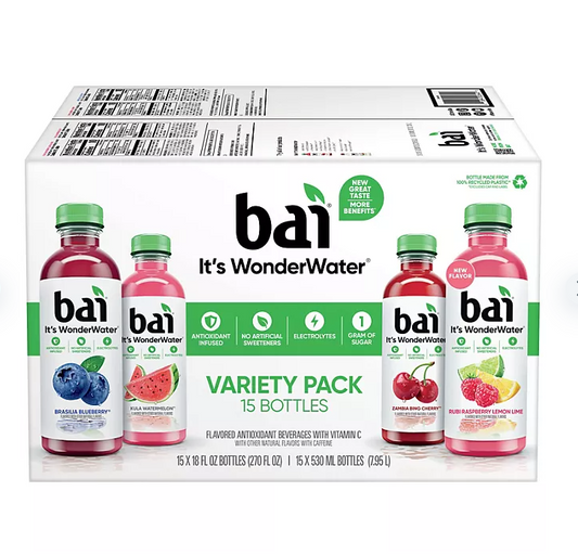 Bai Antioxidant Variety Pack - 15pk