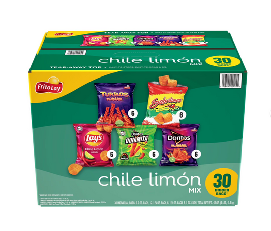 Frito Lay Chile Limon Variety Pack - 30ct.