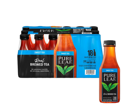 Pure Leaf Real Brewed Sweet Tea - 16.9oz. ; 18pk.