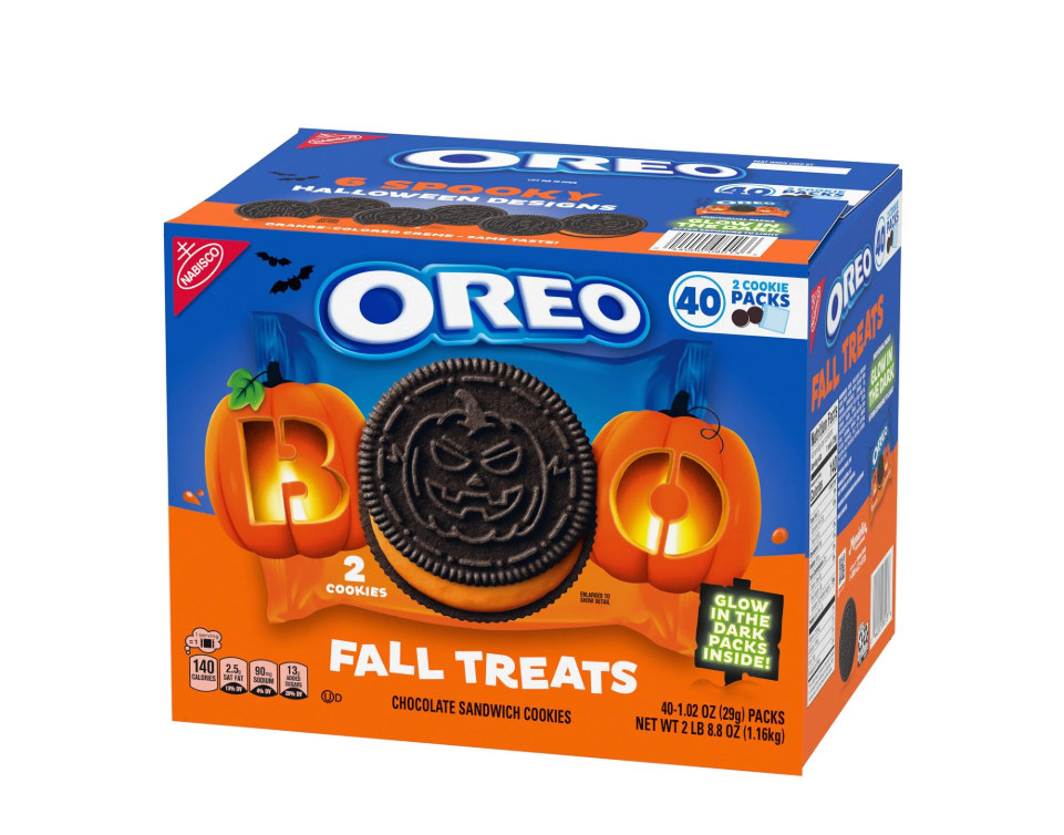 Oreo Fall Treats Orange Creme Cookies - 1.02oz. ; 40 pk.
