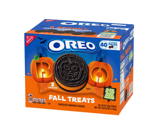 Oreo Fall Treats Orange Creme Cookies - 1.02oz. ; 40 pk.
