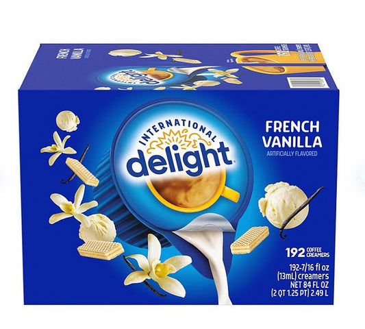 International Delight - French Vanilla Creamer Cups - 192 Count