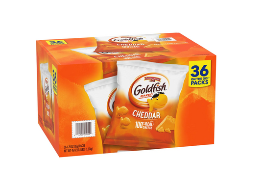 Pepperidge Farm Goldfish Cheddar Crackers - 1.25oz. ; 36pk.