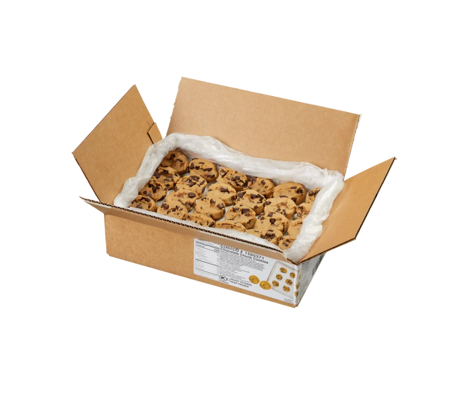 Chocolate Chunk Frozen Cookie Dough - 120ct.