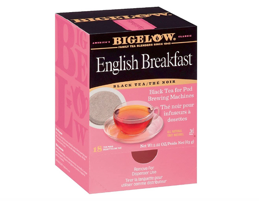 Bigelow English Breakfast Soft Pod - 18ct