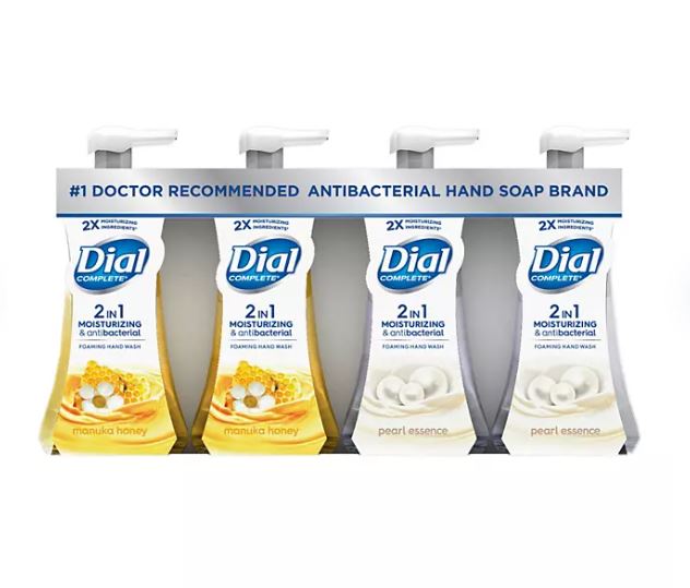 Dial Complete Foaming Hand Wash Variety Pack ; 4pk