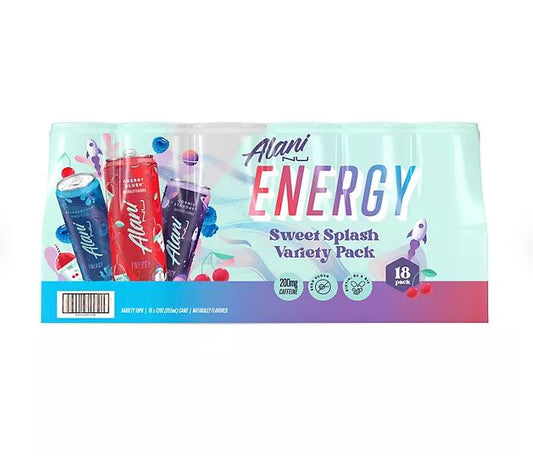 Alani Nu Energy Drink Variety Pack - 12oz. ; 18pk