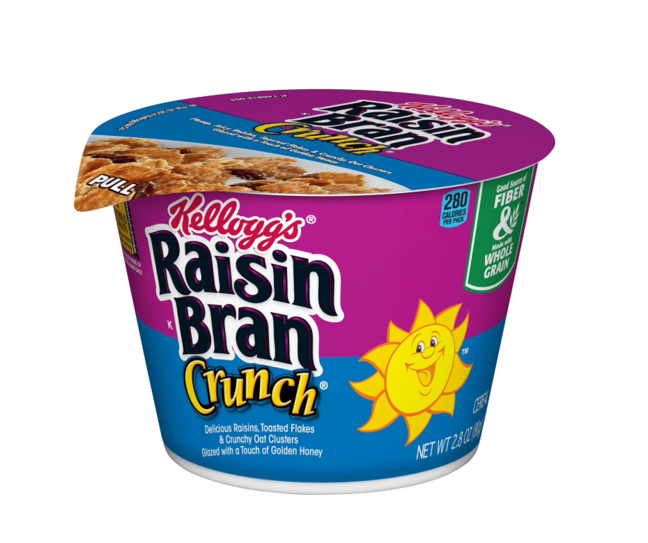 Raisin Bran Crunch Cup - 6oz ; 10ct.