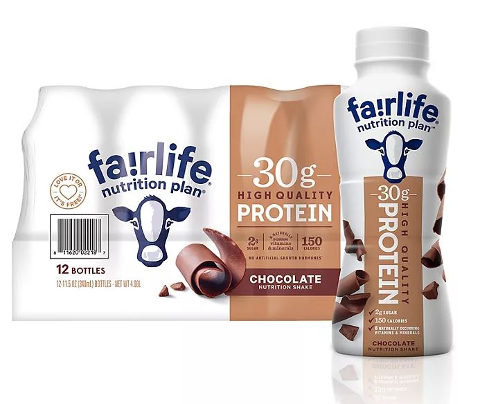 Fairlife Chocolate Protein Shake - 11.5 oz. ; 12 pk