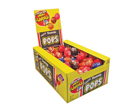Tootsie Pops Assorted Mix - 100ct.