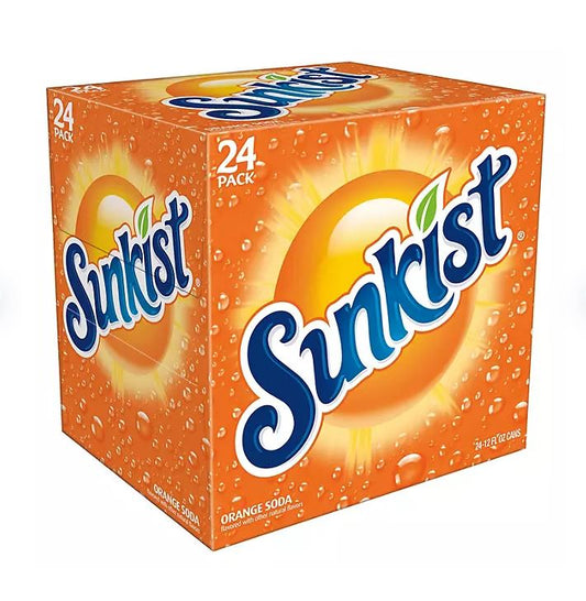 Sunkist Orange Soda - 12oz. ; 24 pk.