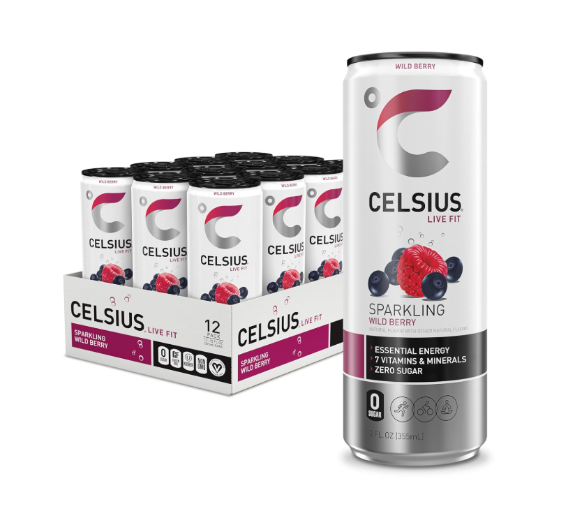Celsius Wild Berry Energy Drink - 12oz. ; 24ct.