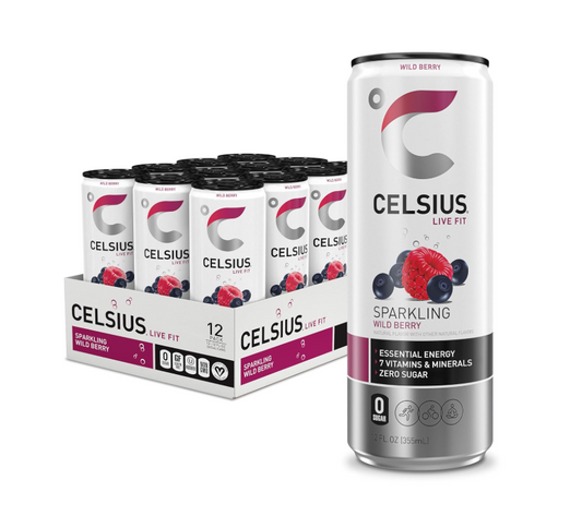 Celsius Wild Berry Energy Drink - 12oz. ; 24ct.
