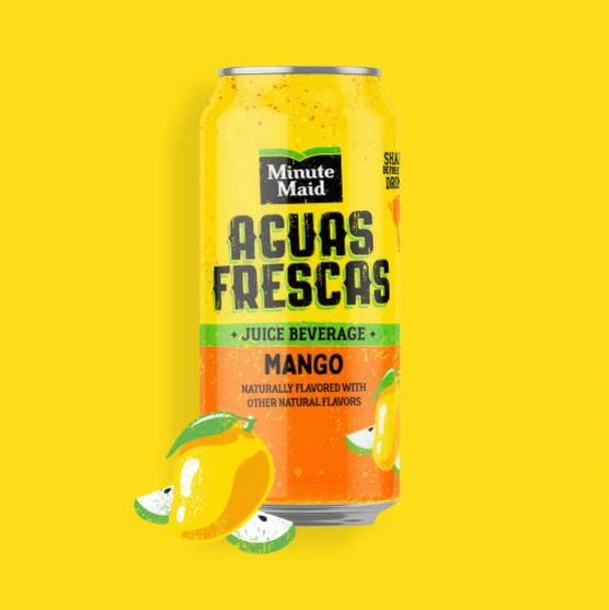 Minute Maid Mango Aqua Fresca - 16oz. ; 24pk.