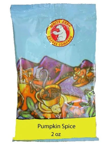 White Bear - Pumpkin Spice Coffee Portion Packs - 2oz; 20pk