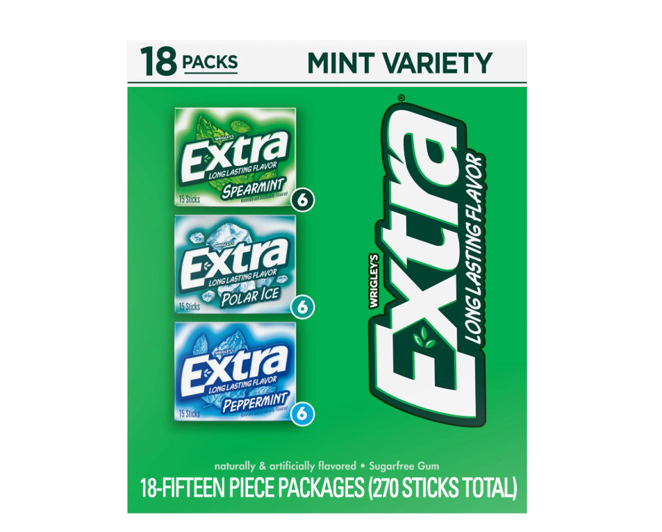 Extra Gum Variety Pack - 18ct.